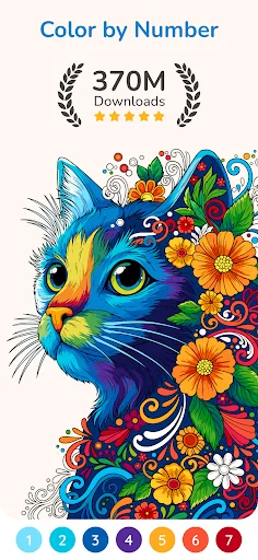 Happy Color®: Color by Number Android app screenshot 1