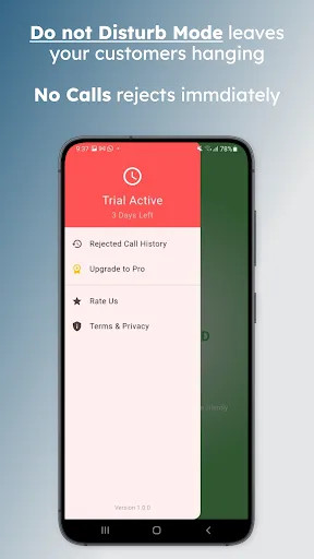No Calls - SMS only Android app screenshot 3