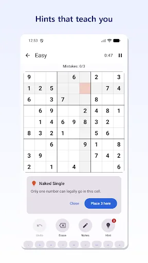 Sudoku — Clean, Offline Android app screenshot 3