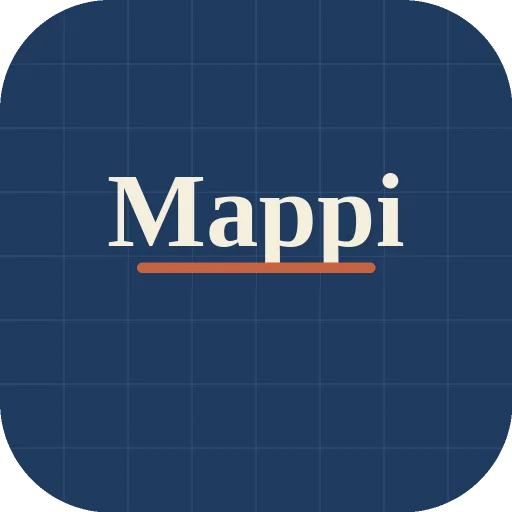 Mappi — Geography Chain Game Android app icon