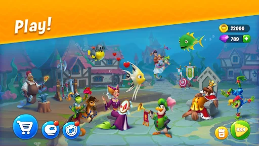 Fishdom Android app screenshot 2