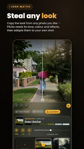Plivka: Film Photo Editor Pro Android app screenshot 2