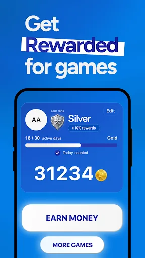 Earn Up: Loyalty Games Program Android app screenshot 1