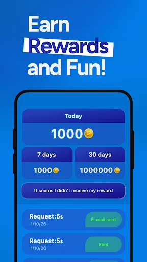 Earn Up: Loyalty Games Program Android app screenshot 3