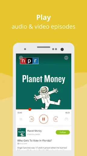 Podcast Player App - Podbean Android app screenshot 4