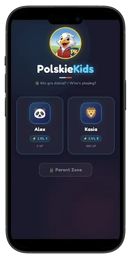 PolskieKids — Polish for Kids Android app screenshot 1