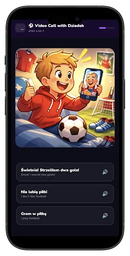 PolskieKids — Polish for Kids Android app screenshot 2