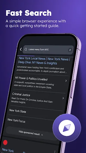 Privacy Browser: Simple Web Android app screenshot 2