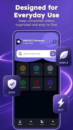 Privacy Browser: Simple Web Android app screenshot 3