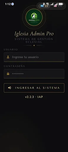 Iglesia Admin Pro Android app screenshot 2