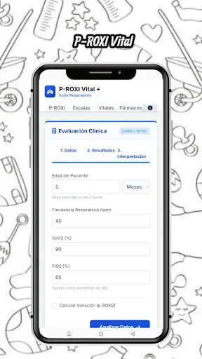 P-ROXi Vital Android app screenshot 1