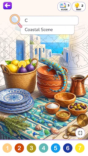 Color by Number: Coloring Aura Android app screenshot 3