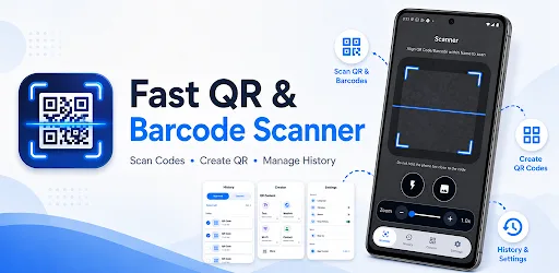 QR Scanner & Barcode Reader Android app screenshot 1