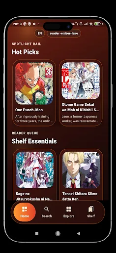 QToon & Manhwa Android app screenshot 3