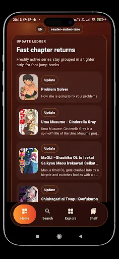 QToon & Manhwa Android app screenshot 4