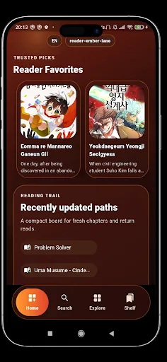 QToon & Manhwa Android app screenshot 5