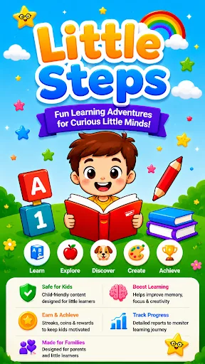 Little Steps: Preschool App Android app screenshot 1