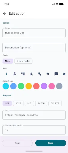 WebHookDeck: Watch Webhooks Android app screenshot 4