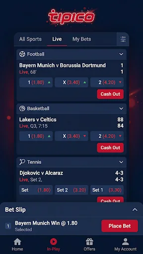 Tipico Android app screenshot 3
