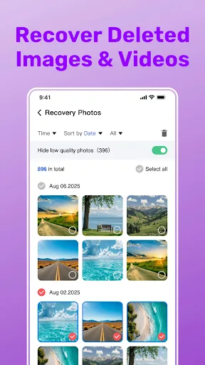 FileRescue Pro Android app screenshot 2