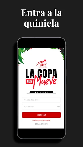 Quiniela Sky Lubricantes Android app screenshot 1