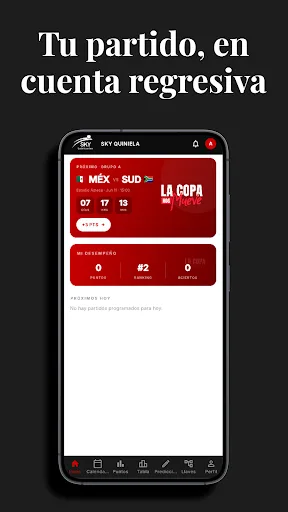 Quiniela Sky Lubricantes Android app screenshot 2
