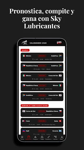 Quiniela Sky Lubricantes Android app screenshot 4