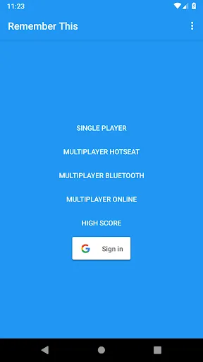 Remember This - Memory Game Android app screenshot 1