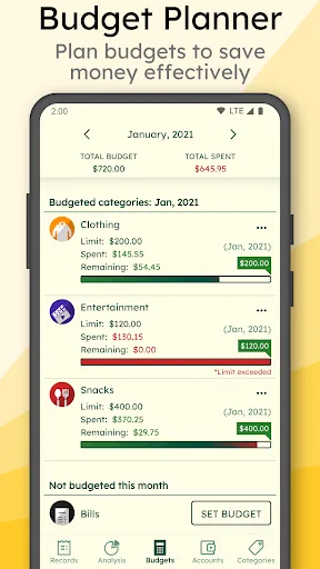 MyMoney—Track Expense & Budget Android app screenshot 3
