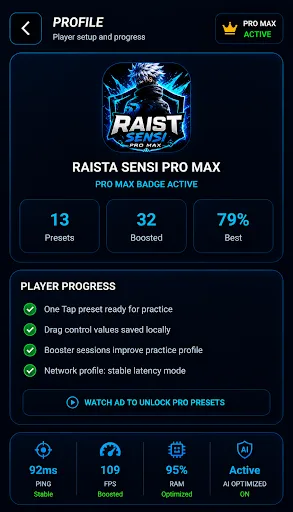 Raist Sensi Pro Max Android app screenshot 5