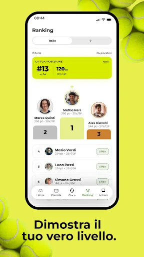 XRebound Android app screenshot 2
