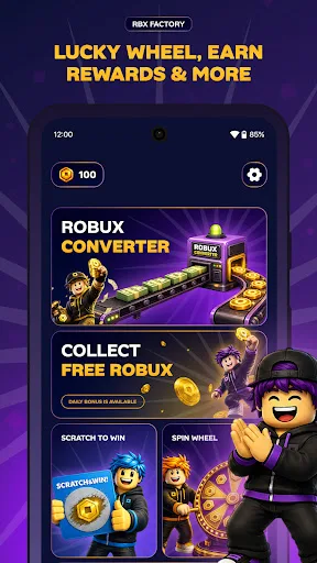 RBX Factory: Calc & Trivia Android app screenshot 1