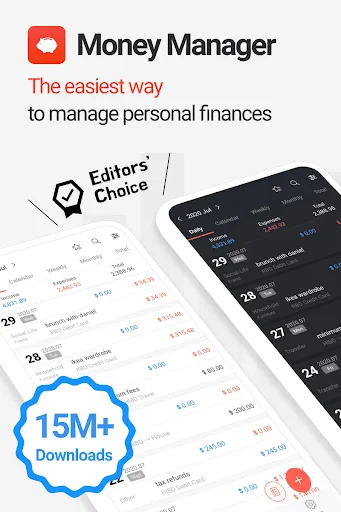Money Manager Expense & Budget Android app screenshot 1
