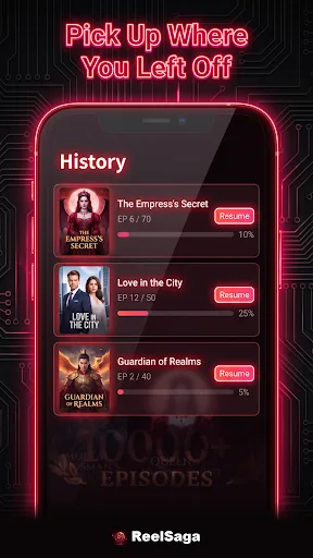 ReelSaga - Web Series Android app screenshot 4