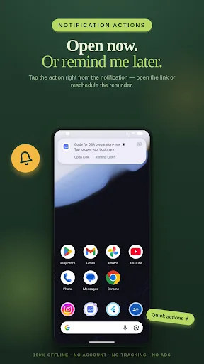 RemindLink: Bookmark Reminder Android app screenshot 3