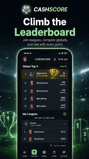 CashScore: Prediction Arena Android app screenshot 4