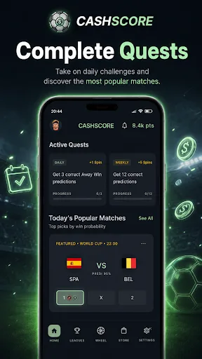 CashScore: Prediction Arena Android app screenshot 5