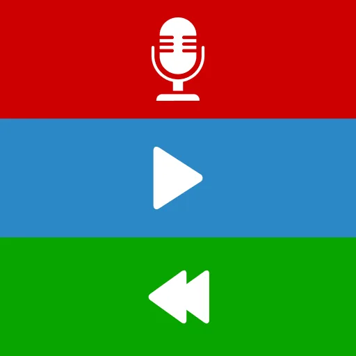Reverse Audio: Sing Challenge Android app icon