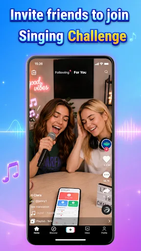Reverse Audio: Sing Challenge Android app screenshot 1