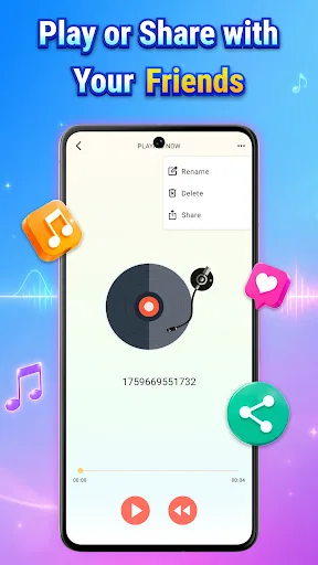 Reverse Audio: Sing Challenge Android app screenshot 5