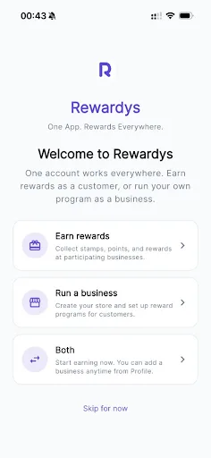 Rewardys Android app screenshot 5