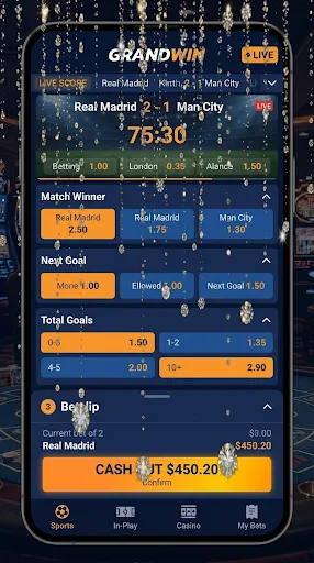 Grandwin Android app screenshot 1