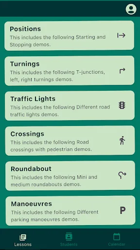 Road Motions Android app screenshot 1
