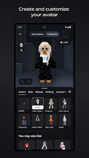 Roblox Android app screenshot 3