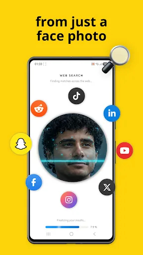 Sherlock: AI Face Search Android app screenshot 3