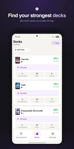 Taikai: TCG Tournament App Android app screenshot 2