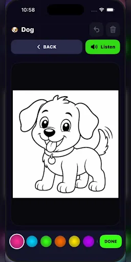 ADNANCAN Coloring Book Android app screenshot 4