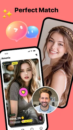 Amoria - Meet Local Singles Android app screenshot 3