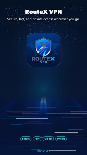 RouteX VPN Android app screenshot 1