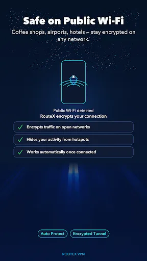 RouteX VPN Android app screenshot 5